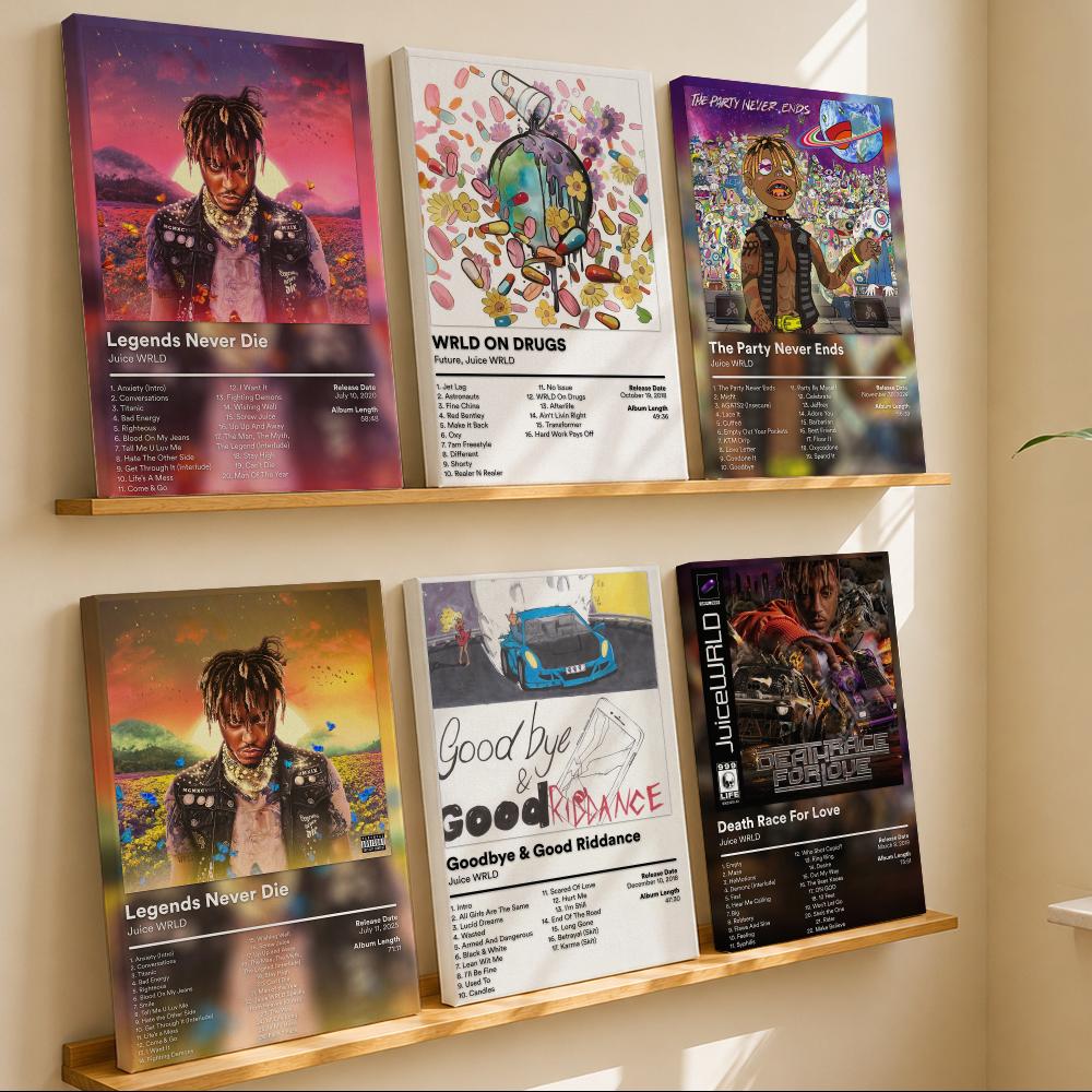 Picture Frame - Rapçi J-Juice WRLD Albüm Kapak Çerçeveli