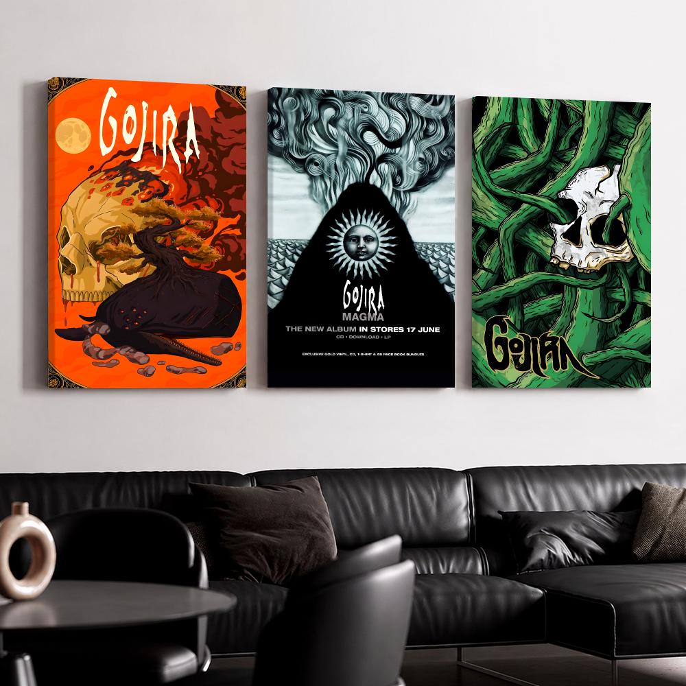Picture Frame - Rock Grubu Müzik Albümü G-Gojira Çerçeveli