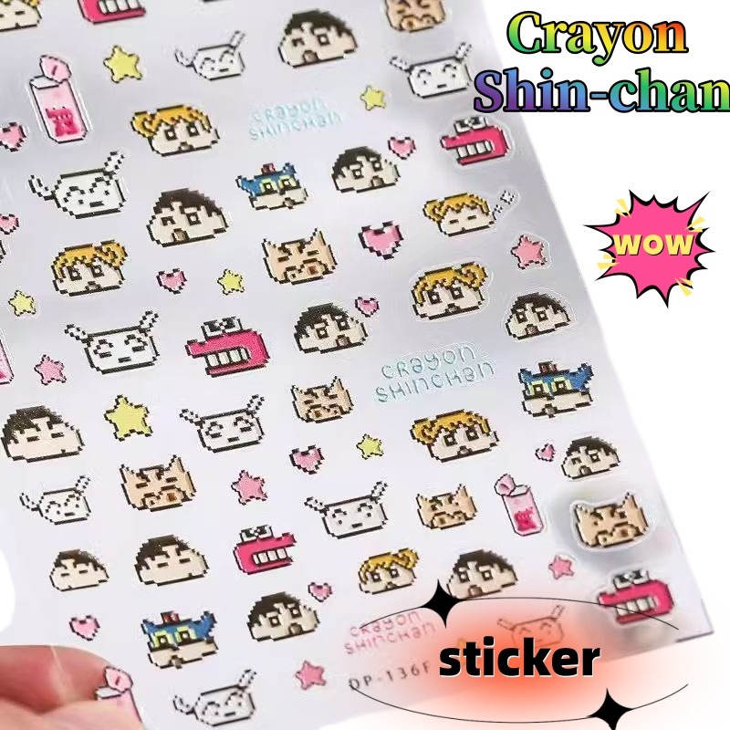 Wall Sticker - Crayon Shin-chan Yaratıcı Kağıt Guka Defter