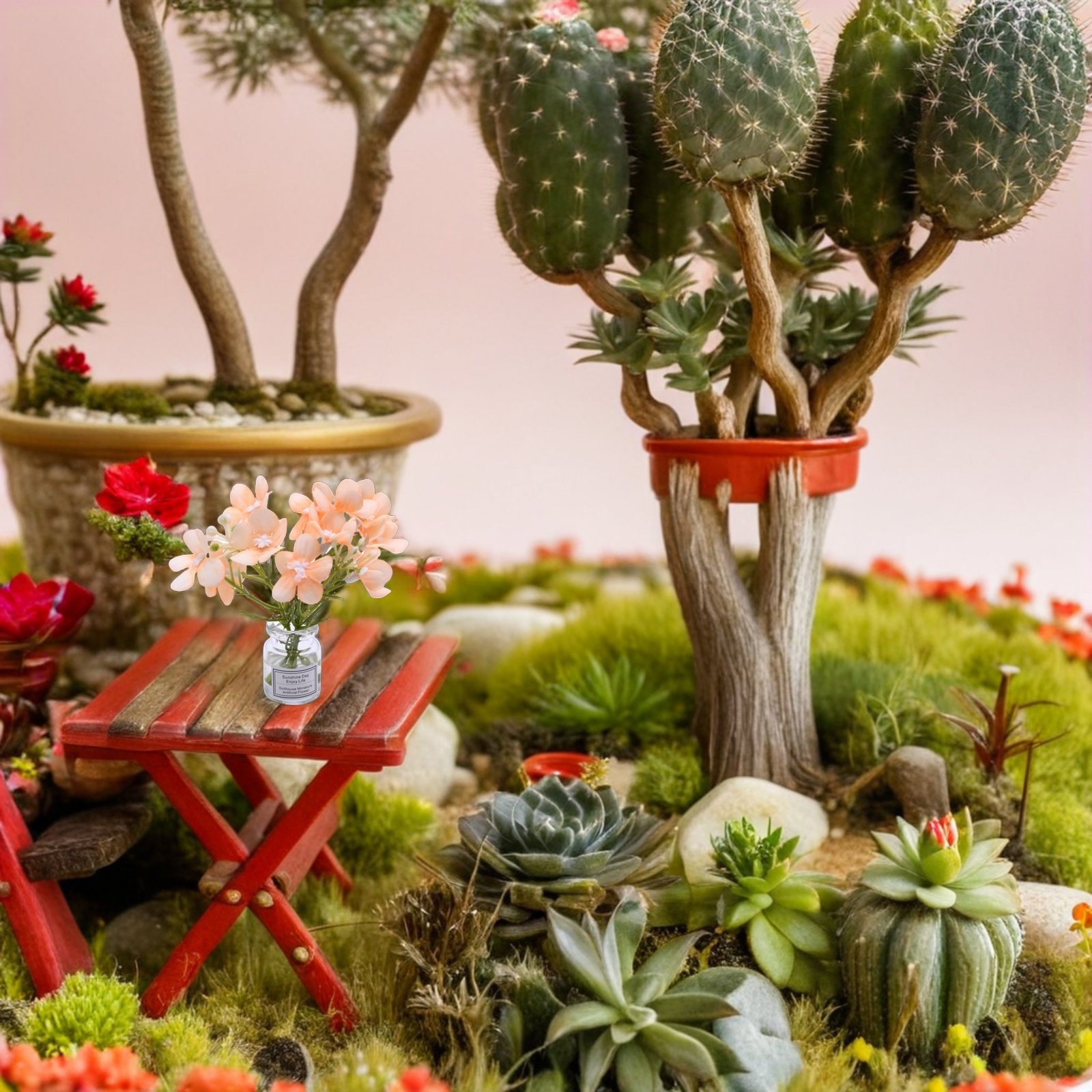3 Parçalı Minyatür Çiçek Vazos - Vase Decor incelemesi ve fiyatı