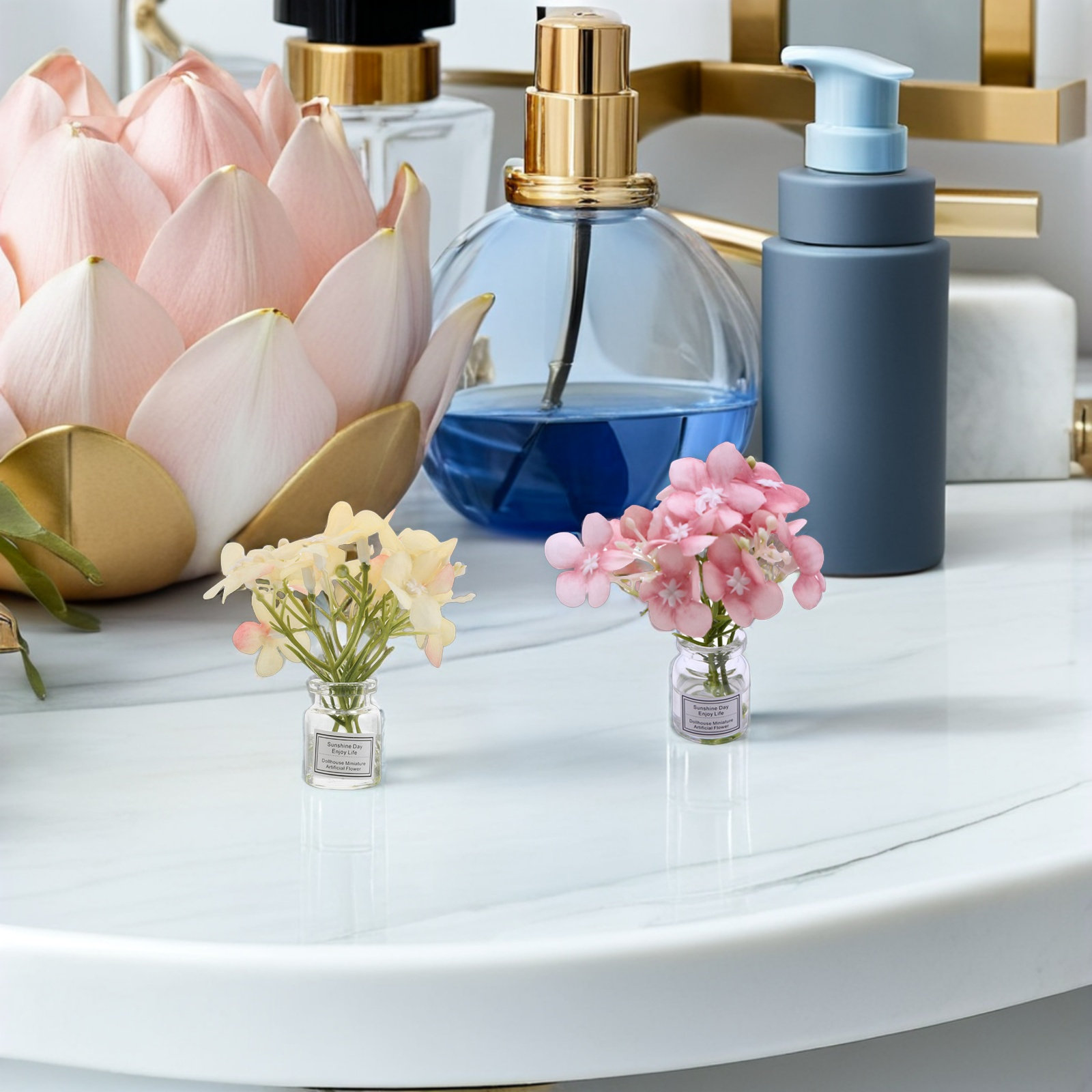3 Parçalı Minyatür Çiçek Vazos - Vase Decor incelemesi ve fiyatı