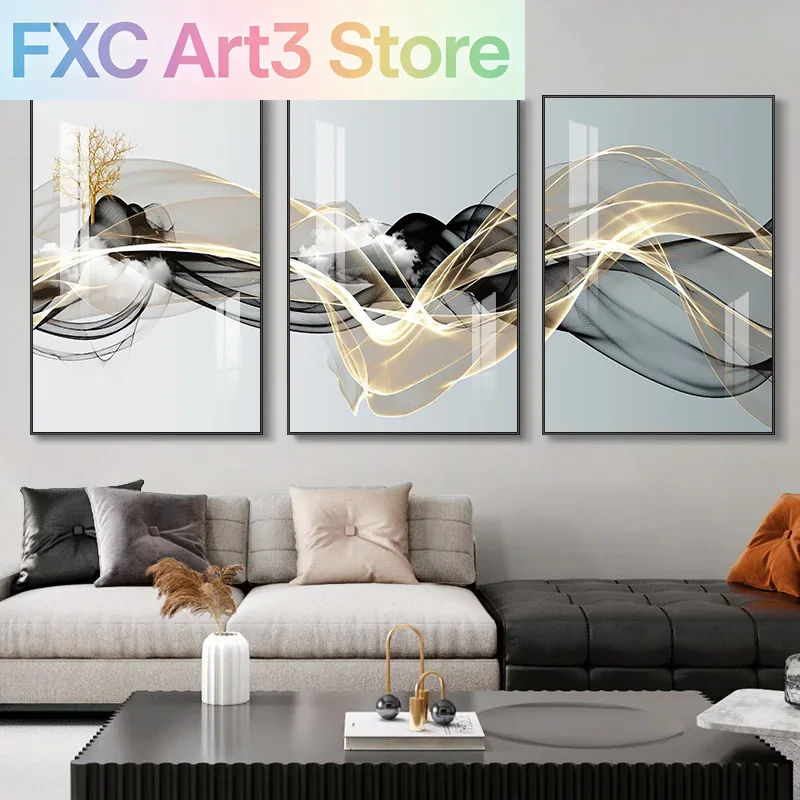 3 adet/takım çerçevesiz 3 İska - Interior Design Living Room incelemesi ve fiyatı