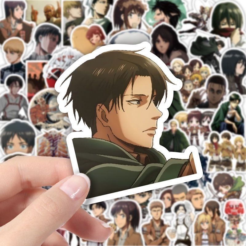 60 adet Titan Anime çıkartmala - Wall Sticker incelemesi ve fiyatı
