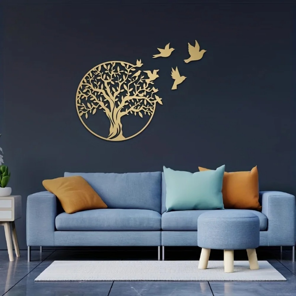 Metal Duvar Sanatı Hayat Ağacı - Interior Design Living Room incelemesi ve fiyatı