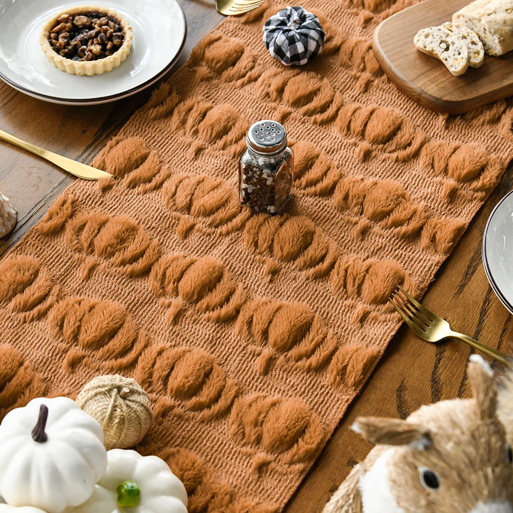 Karamelli 3D Peluş Balkabağı M - Table Runner incelemesi ve fiyatı