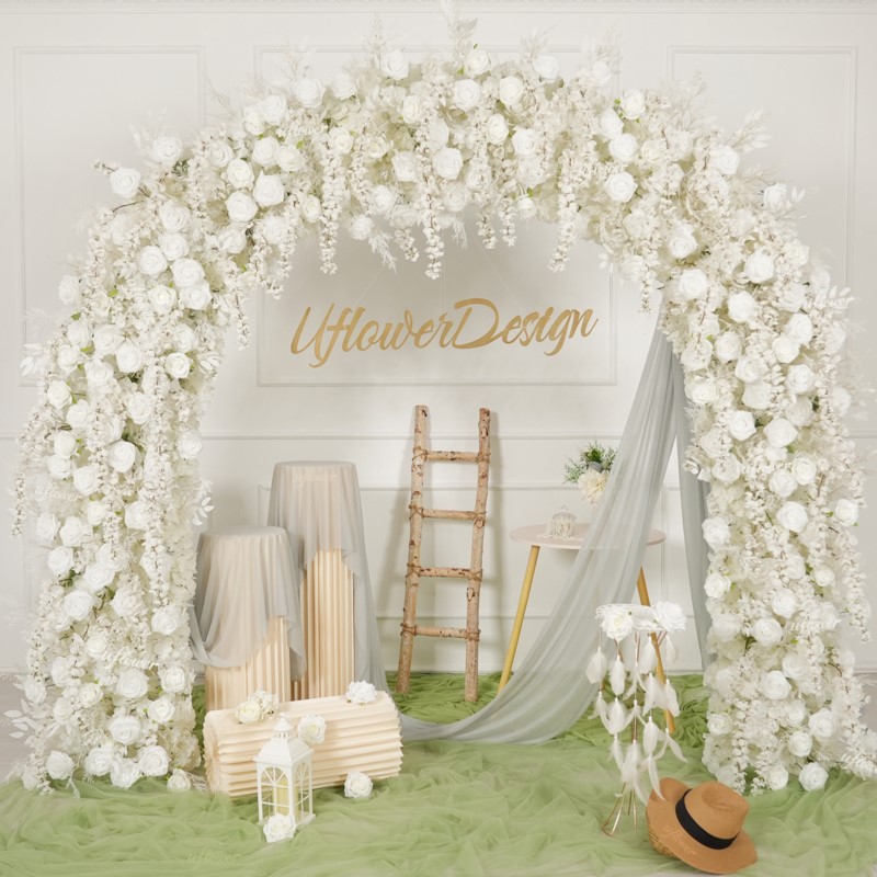 5D Lüks Beyaz Gül Cipso Yapay  - Table Runner incelemesi ve fiyatı