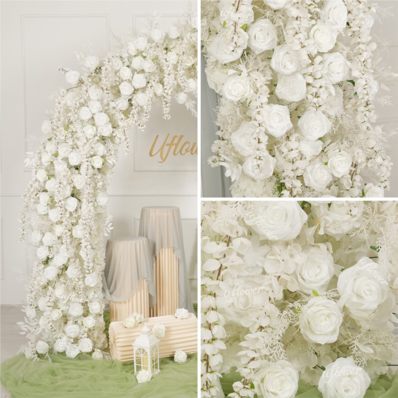 5D Lüks Beyaz Gül Cipso Yapay  - Table Runner incelemesi ve fiyatı