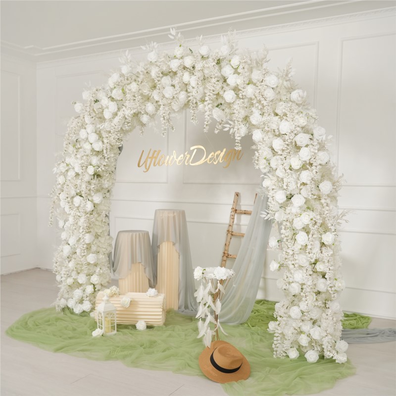 5D Lüks Beyaz Gül Cipso Yapay  - Table Runner incelemesi ve fiyatı