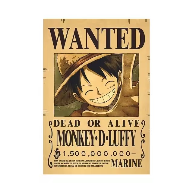 Anime One Piece Bounty Aranıyo - Interior Design Living Room incelemesi ve fiyatı