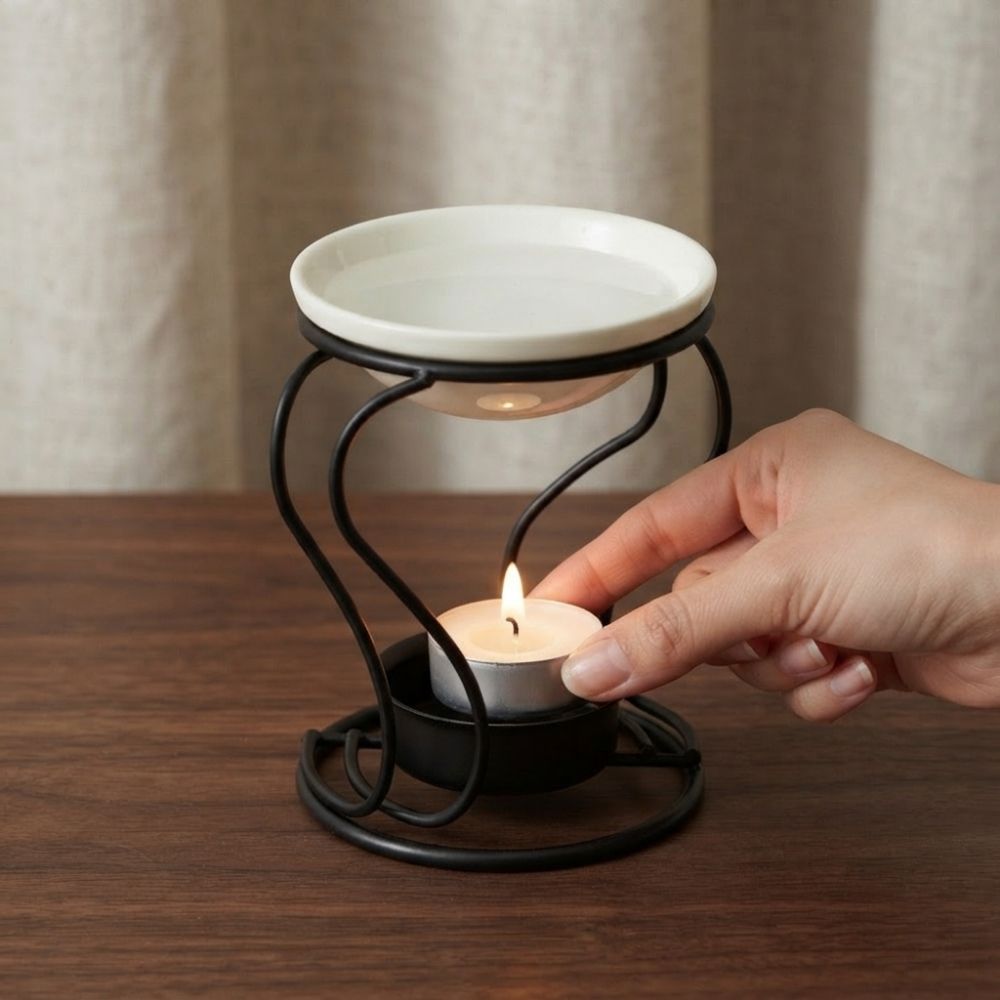 Demir S Şeklindeki Mum Yakıcı, - Candle Holder Decor incelemesi ve fiyatı