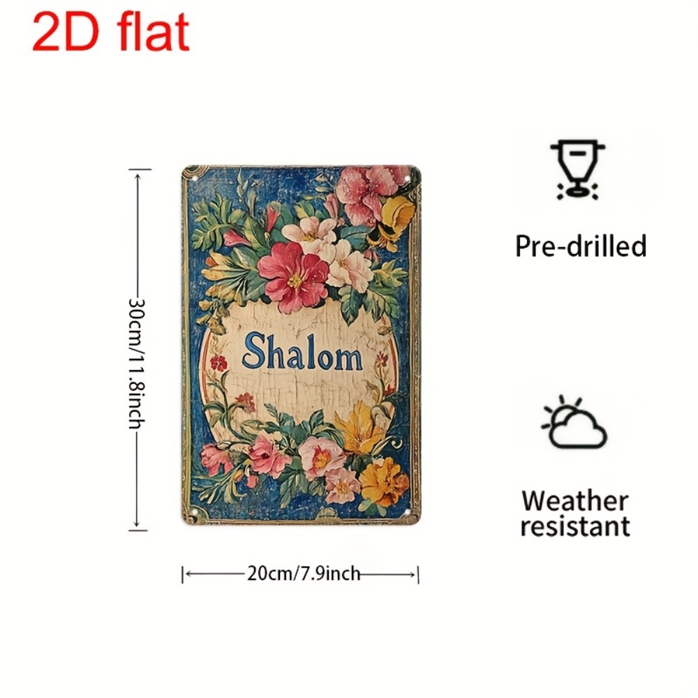 CIFBUY Vintage Çiçekli Şalom A - Wall Art incelemesi ve fiyatı