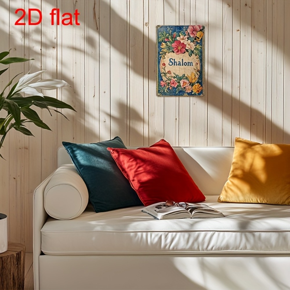 CIFBUY Vintage Çiçekli Şalom A - Wall Art incelemesi ve fiyatı