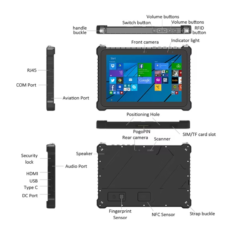 IP67 Su Geçirmez Win10 Win11 1 - Area Rug incelemesi ve fiyatı