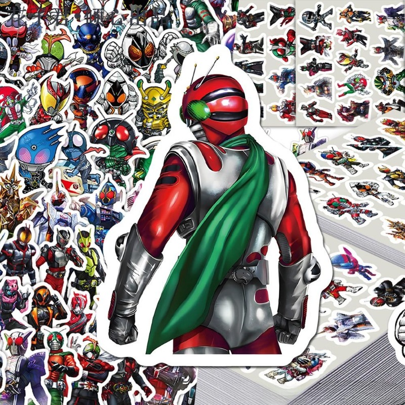 103 Adet Kamen Rider Ins Estet - Wall Sticker incelemesi ve fiyatı